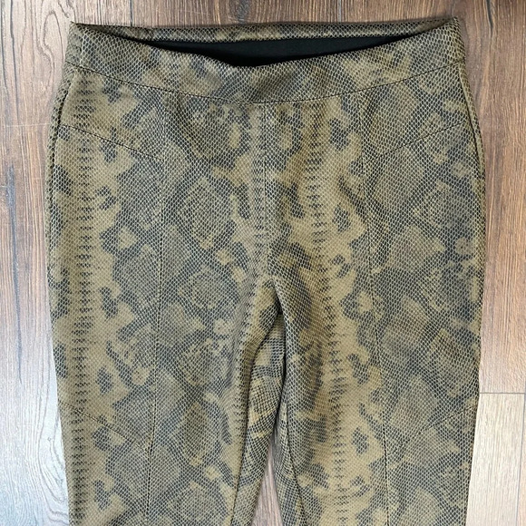 Philosophy snake print leggings SZ SM - Picture 3 of 5